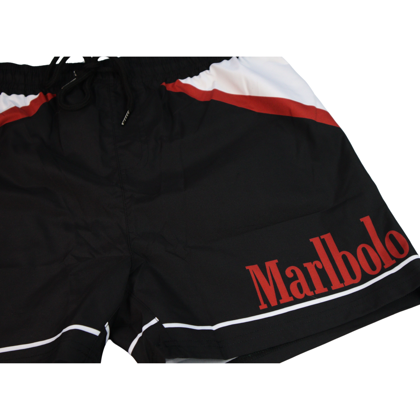 MARLBOLO BLACK SHORTS V1