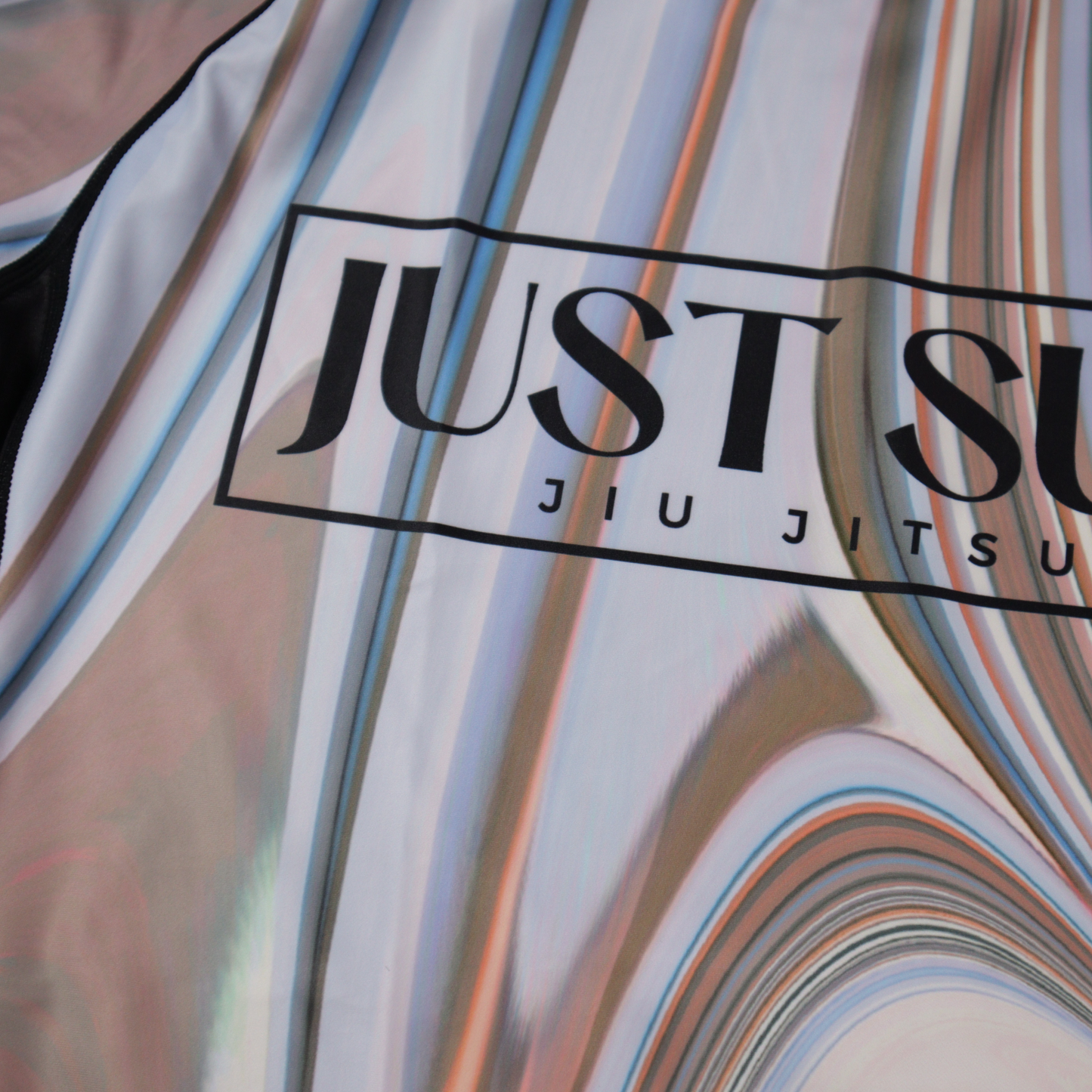 marble bjj rashguard clsoe up view