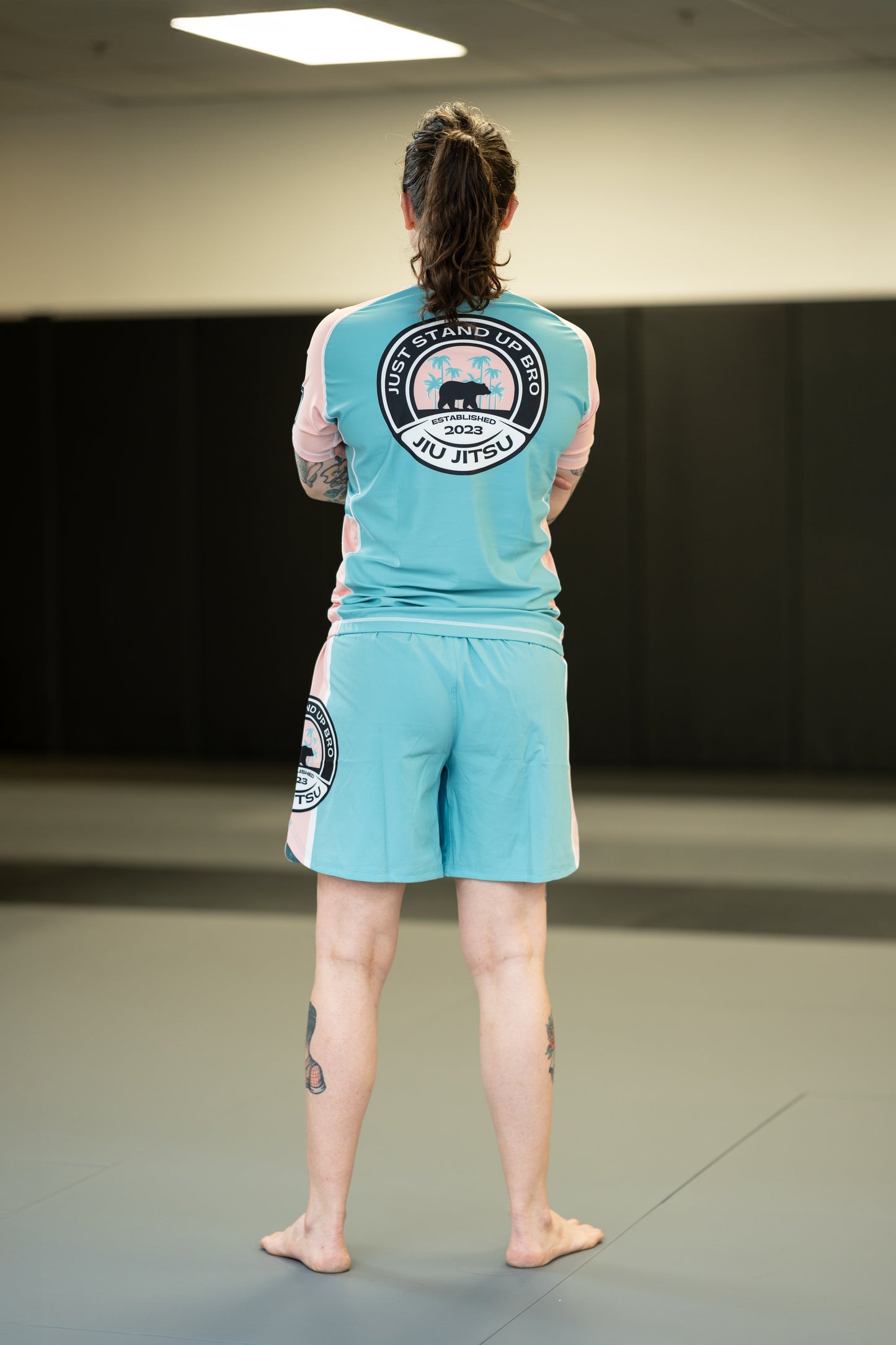 REAL TEAL SHORTS