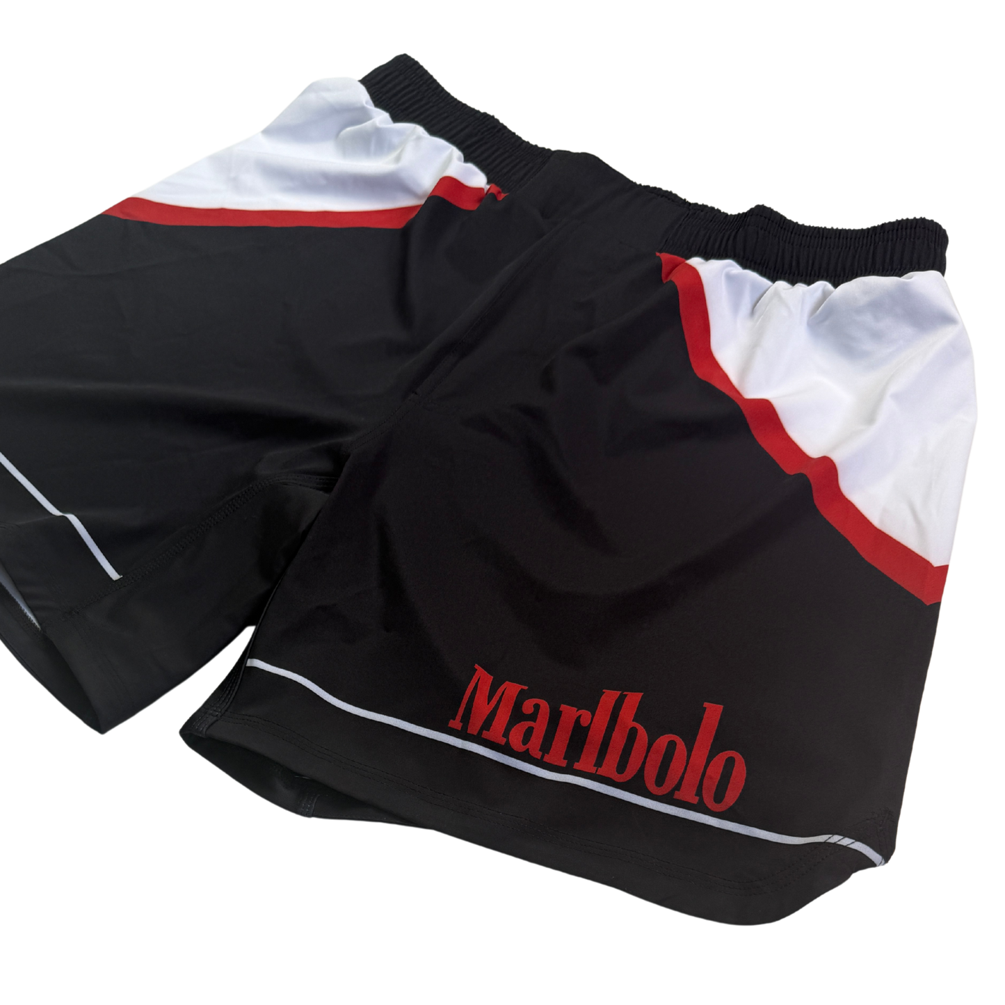 MARLBOLO BLACK SHORTS V2