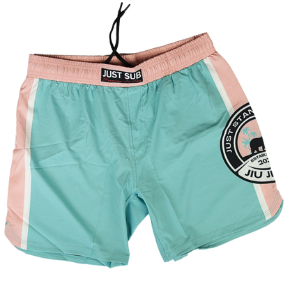 REAL TEAL SHORTS