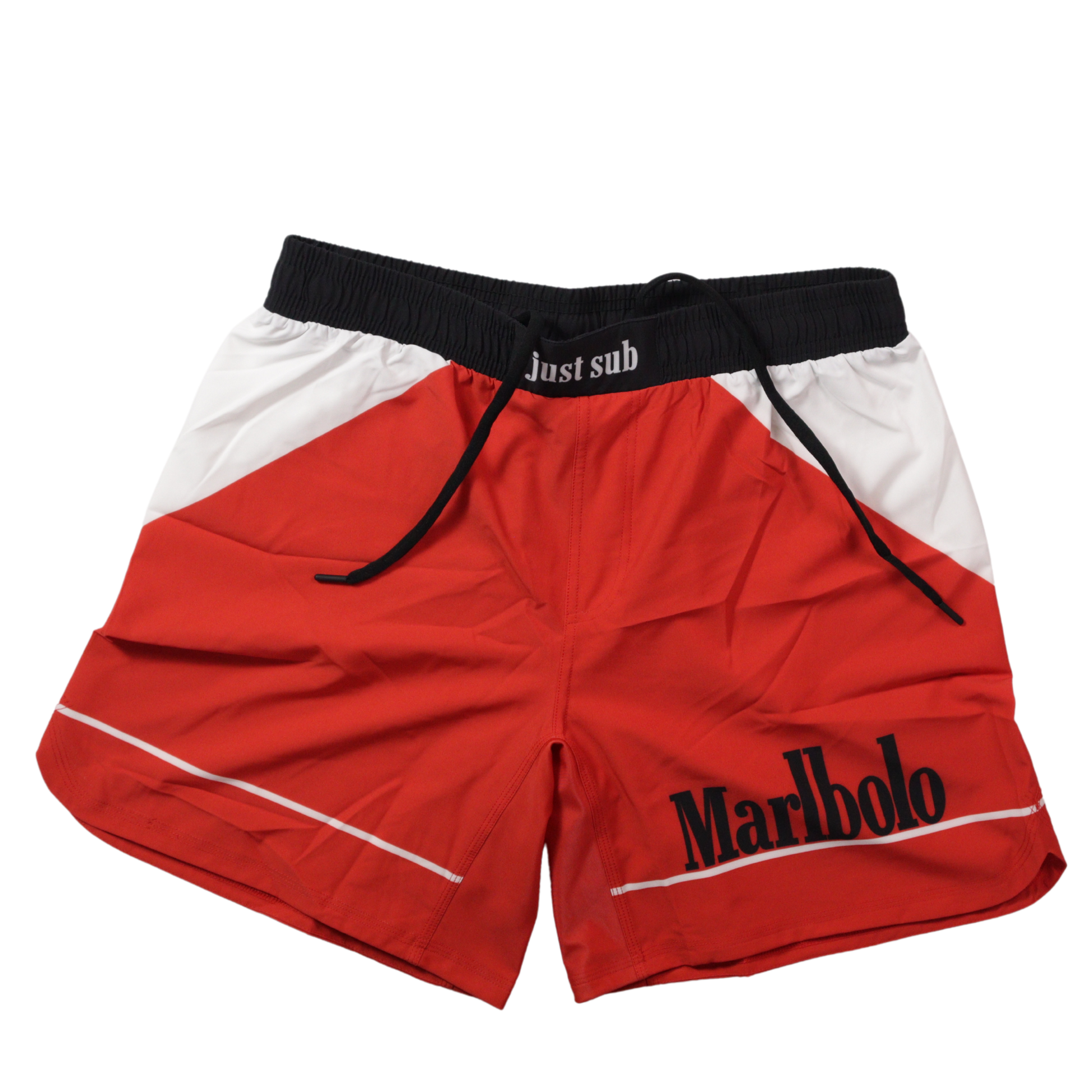 marlbolo nogi bjj shorts front view