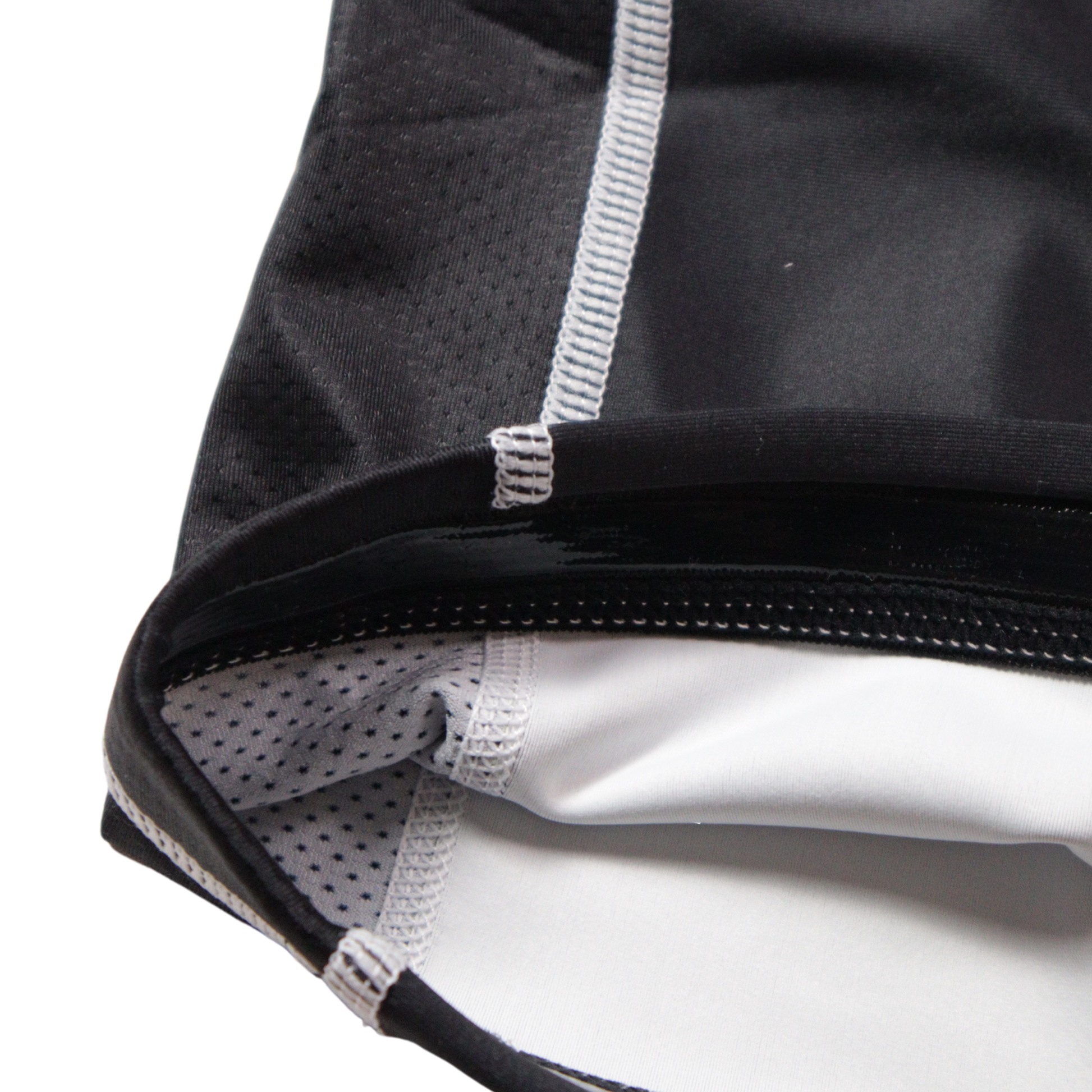 blue ranked rashguard rubber waistband view