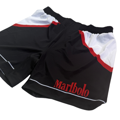 MARLBOLO BLACK SHORTS V2